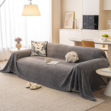 Boho 3D Geometric Throw Blanket for Couch, Luxurious Velvety Plush Fleece Sofa Cover - Ornate Home