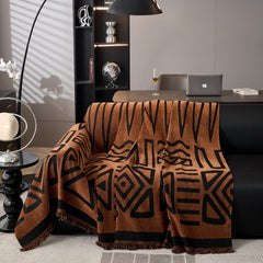 Boho Chenille Sofa Throw Covers Sectional Sofa Couch Cover Sofa Protector Covers - Ornate Home