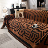 Boho Chenille Sofa Throw Covers Sectional Sofa Couch Cover Sofa Protector Covers - Ornate Home