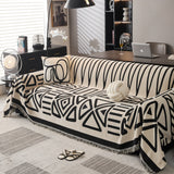 Boho Chenille Sofa Throw Covers Sectional Sofa Couch Cover Sofa Protector Covers - Ornate Home