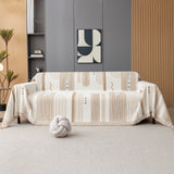 Boho Couch Throw Covers with Tassel Thick Durable Sofa Cover Blanket Furniture Slipcover Sectional - Ornate Home