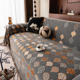 Boho Geometric Sofa Slipcovers Chenille Scratch Resistant Couch Protective Covers - Ornate Home