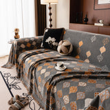 Boho Geometric Sofa Slipcovers Chenille Scratch Resistant Couch Protective Covers - Ornate Home