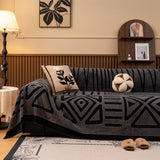 Boho Plush Couch Cover Bohemian Throw Blanket Decor Covers Sofa Chair Furniture Bed - Ornate Home