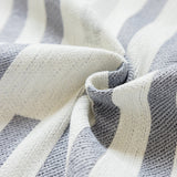 Boho Stripe Sectional Couch Cover Soft Chenille Sofa Slipcovers Blanket on The Sofa for Living Room - Ornate Home