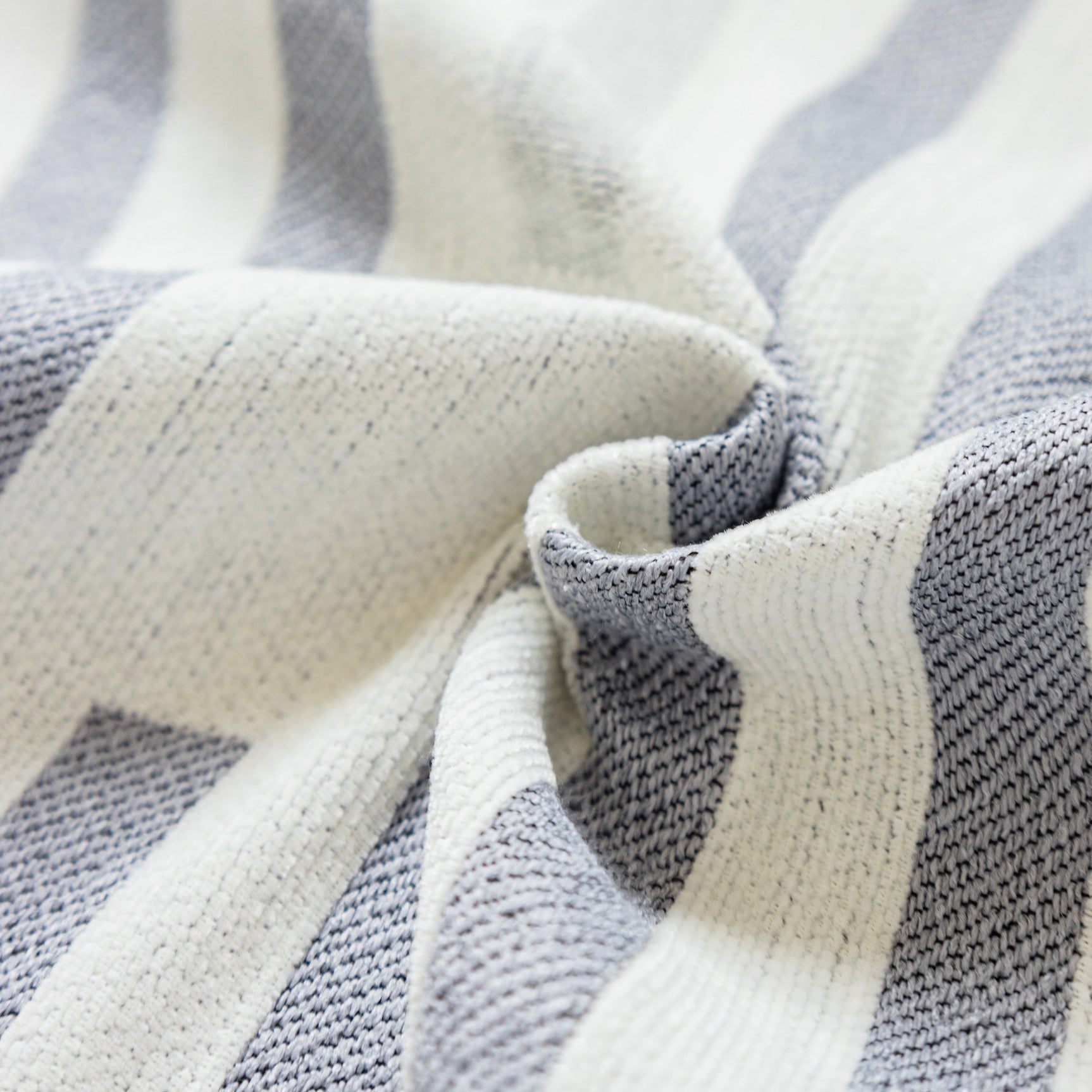 Boho Stripe Sectional Couch Cover Soft Chenille Sofa Slipcovers Blanket on The Sofa for Living Room - Ornate Home