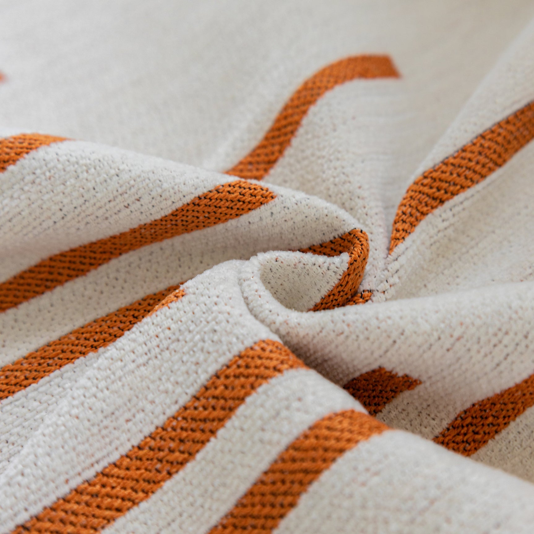 Boho Striped Jacquard Throw Sofa Slipcover Chenille Sofa Throws for Couches for Pets Kids Home Decor - Ornate Home