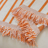 Boho Striped Jacquard Throw Sofa Slipcover Chenille Sofa Throws for Couches for Pets Kids Home Decor - Ornate Home