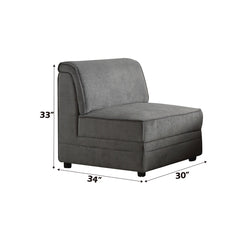 Bois Armless Chair - Ornate Home
