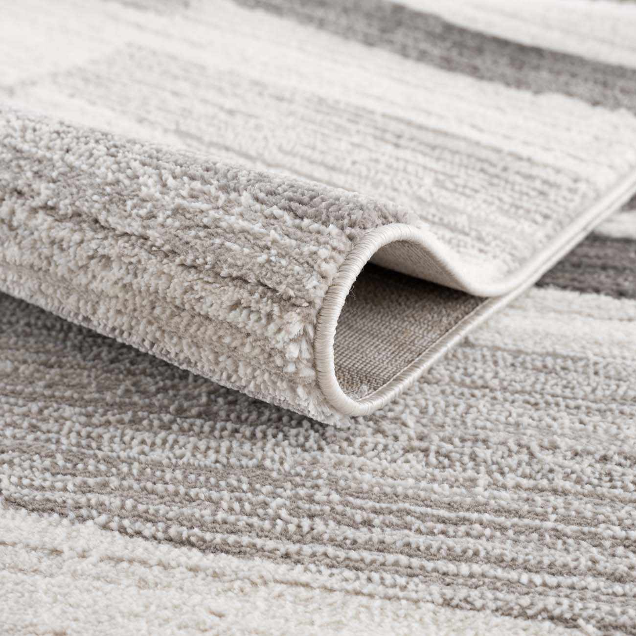 Bojana Broken-Striped Area Rug - Clearance - Ornate Home