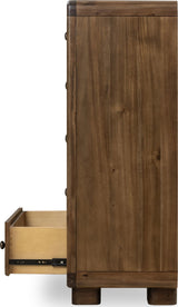 Boka Impala Five Drawer Acacia Wood Chest - Ornate Home