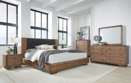 Boka Impala Five Drawer Acacia Wood Chest - Ornate Home