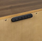 Boka Impala Three Drawer Acacia Wood Nightstand - Ornate Home