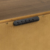 Boka Impala Two Drawer Acacia Wood Nightstand - Ornate Home