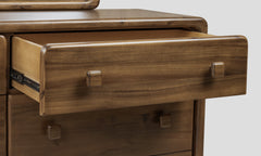Boka Six Drawer Acacia Wood Dresser in Impala - Ornate Home
