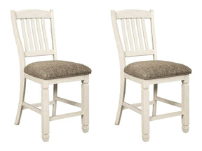 Bolanburg Antique White Bar Stool (Set of 2) (Online Special Price) - Ornate Home