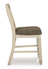 Bolanburg Antique White Bar Stool (Set of 2) (Online Special Price) - Ornate Home