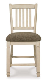 Bolanburg Antique White Bar Stool (Set of 2) (Online Special Price) - Ornate Home