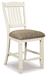 Bolanburg Antique White Counter Height Dining Table and 4 Barstools (Online Special Price) - Ornate Home