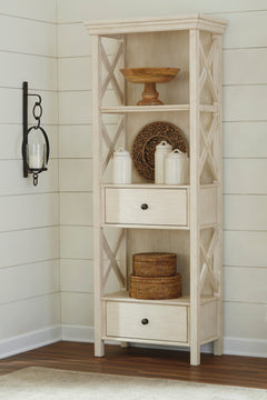 Bolanburg Antique White Display Cabinet - Ornate Home