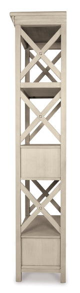 Bolanburg Antique White Display Cabinet - Ornate Home