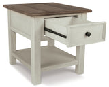 Bolanburg Chairside End Table with USB Ports & Outlets (Online Special Price) - Ornate Home