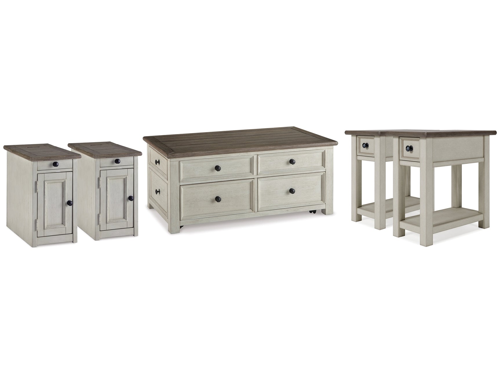 Bolanburg Two-tone 5-Piece Occasional Table Set - Ornate Home