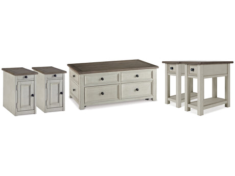 Bolanburg Two-tone 5-Piece Occasional Table Set - Ornate Home