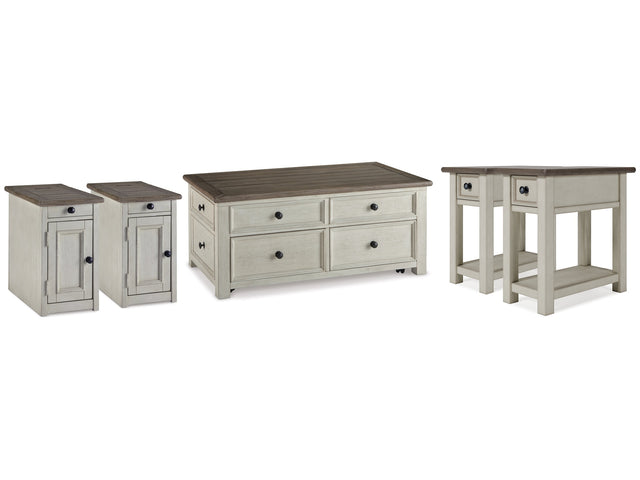 Bolanburg Two-tone 5-Piece Occasional Table Set - Ornate Home