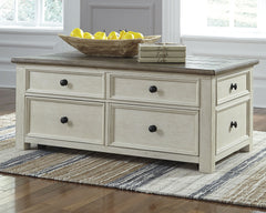 Bolanburg Two-tone Coffee Table and 2 Chairside End Tables - Ornate Home