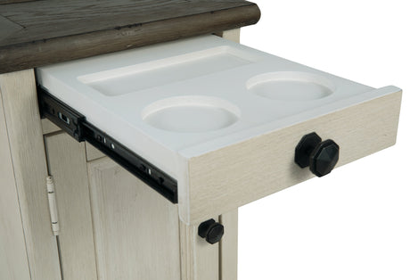 Bolanburg Two-tone Coffee Table and 2 Chairside End Tables - Ornate Home