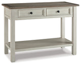 Bolanburg Two-tone Coffee Table and 2 Chairside End Tables with Console (Online Special Price) - Ornate Home