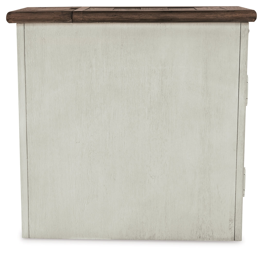 Bolanburg Two-tone Coffee Table and 2 Chairside End Tables with Console (Online Special Price) - Ornate Home