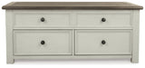 Bolanburg Two-tone Coffee Table and 2 Chairside End Tables with Console (Online Special Price) - Ornate Home