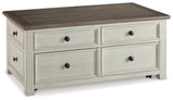 Bolanburg Two-tone Coffee Table and 2 Chairside End Tables with Console (Online Special Price) - Ornate Home