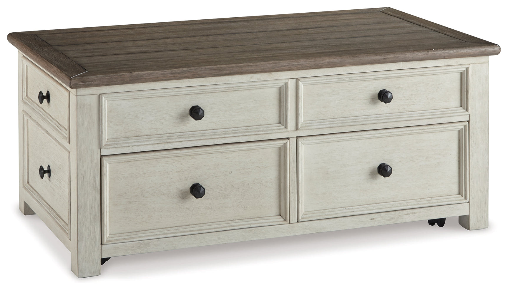 Bolanburg Two-tone Coffee Table and 2 Chairside End Tables with Console (Online Special Price) - Ornate Home