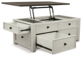 Bolanburg Two-tone Coffee Table and 2 Chairside End Tables with Console (Online Special Price) - Ornate Home