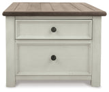 Bolanburg Two-tone Coffee Table and 2 Chairside End Tables with Console (Online Special Price) - Ornate Home