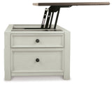 Bolanburg Two-tone Coffee Table and 2 Chairside End Tables with Console (Online Special Price) - Ornate Home
