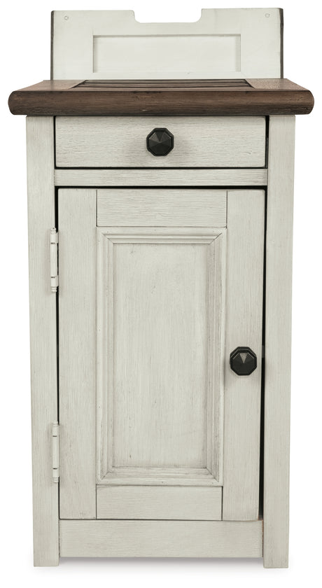 Bolanburg Two-tone Coffee Table and 2 Chairside End Tables with Console - Ornate Home