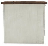 Bolanburg Two-tone Coffee Table and 2 Chairside End Tables with Console - Ornate Home