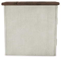 Bolanburg Two-tone Coffee Table and 2 Chairside End Tables with Console - Ornate Home