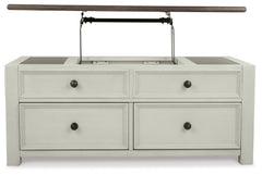Bolanburg Two-tone Coffee Table and 2 Chairside End Tables with Console - Ornate Home