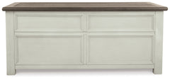 Bolanburg Two-tone Coffee Table and 2 Chairside End Tables with Console - Ornate Home