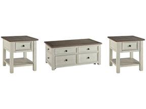 Bolanburg Two-tone Coffee Table and 2 End Tables (Online Special Price) - Ornate Home