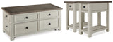 Bolanburg Two-tone Coffee Table and 2 End Tables (Online Special Price) - Ornate Home