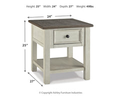Bolanburg Two-tone Coffee Table and 2 End Tables - Ornate Home
