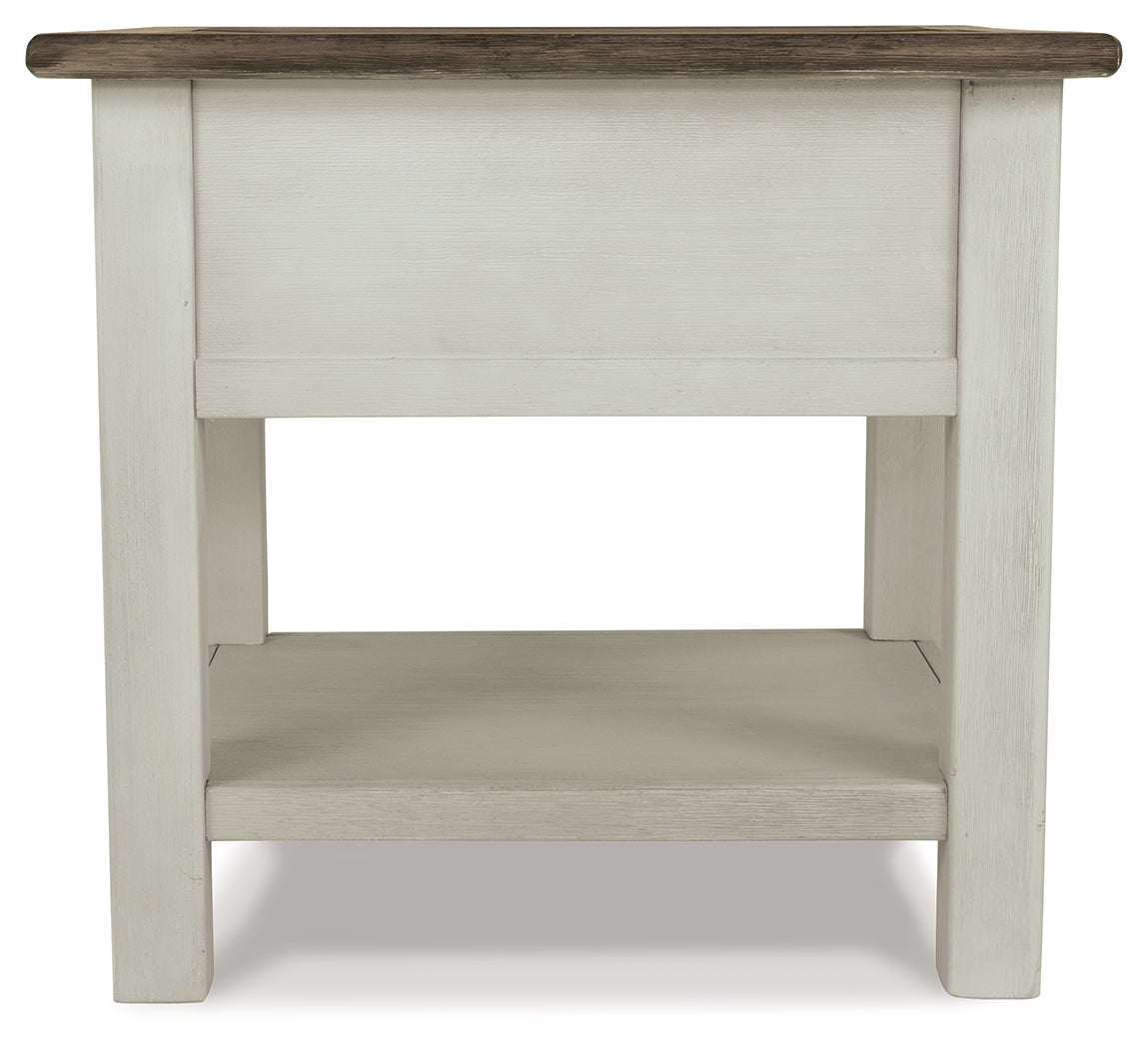 Bolanburg Two-tone Coffee Table w/End Table & Chairside End Table (Online Special Price) - Ornate Home