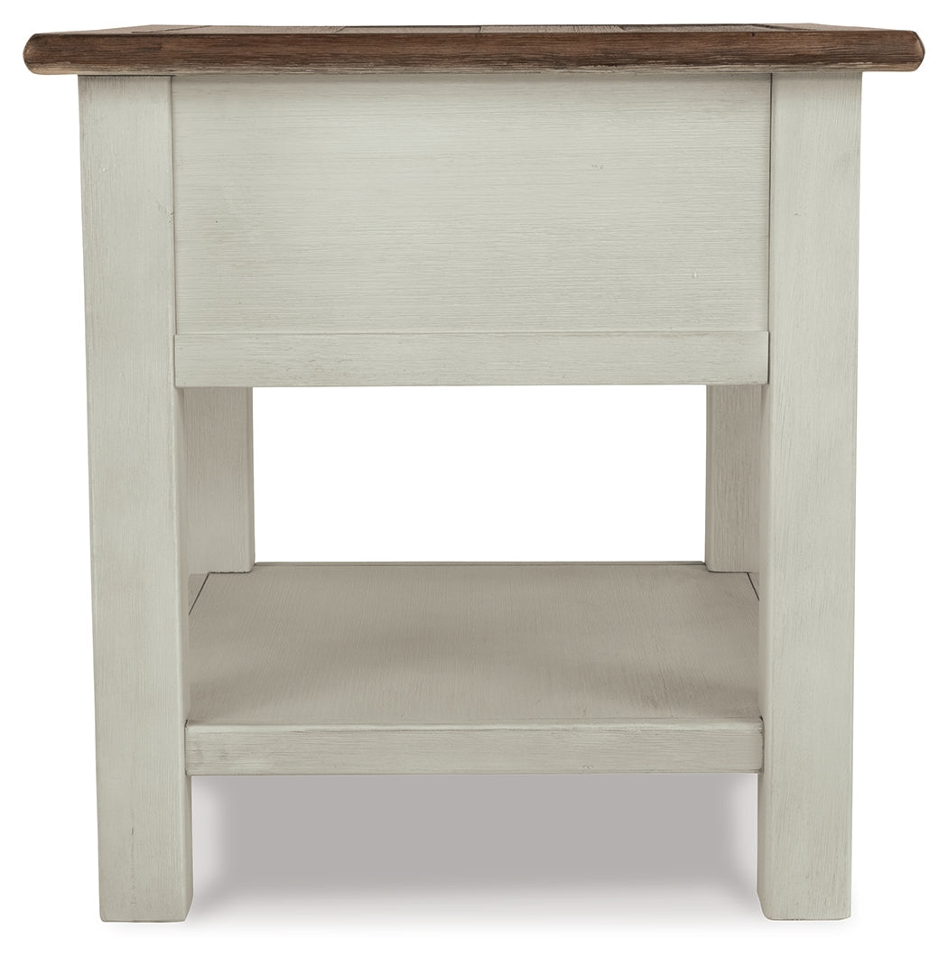 Bolanburg Two-tone Coffee Table w/End Table & Chairside End Table (Online Special Price) - Ornate Home