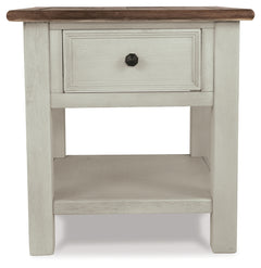 Bolanburg Two-tone Coffee Table w/End Table & Chairside End Table - Ornate Home